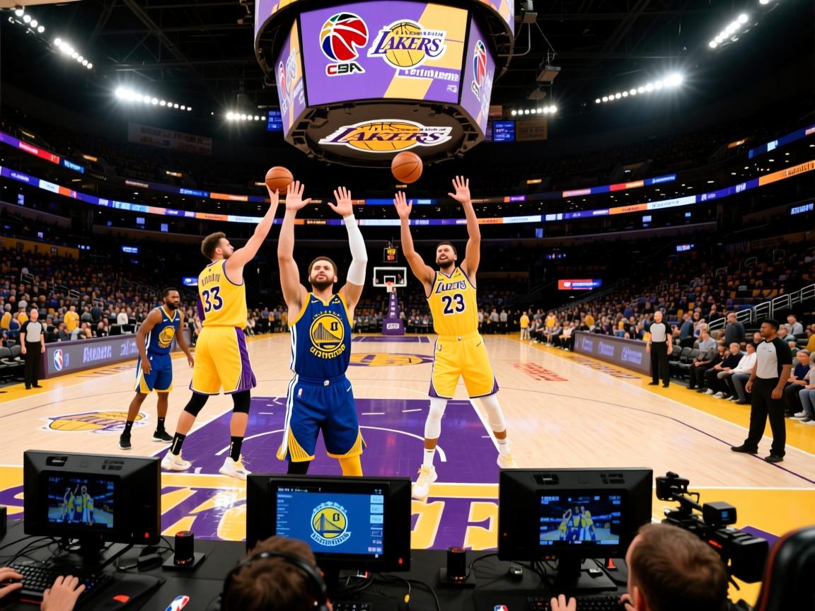 勇士队逆袭湖人队,库里神奇状态引爆全场 第1张