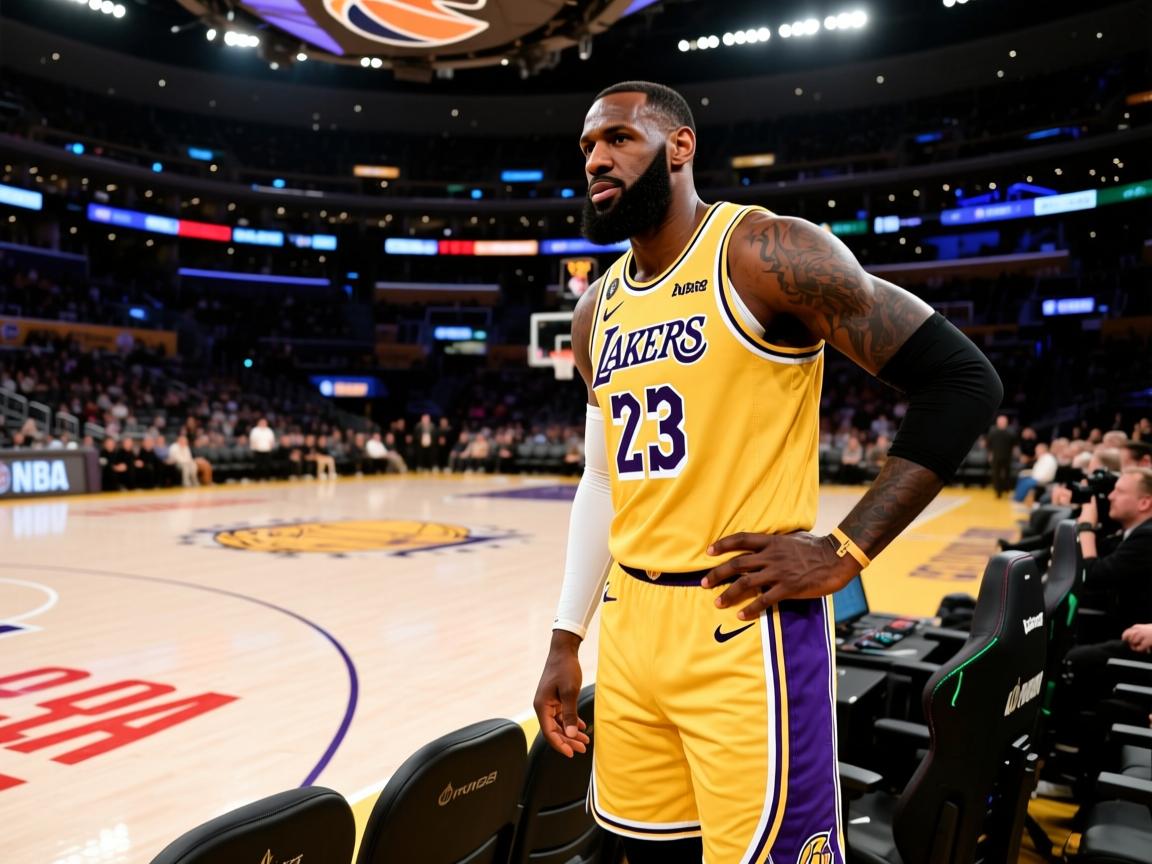 湖人队遭遇两连败,詹皇表现被质疑 第1张